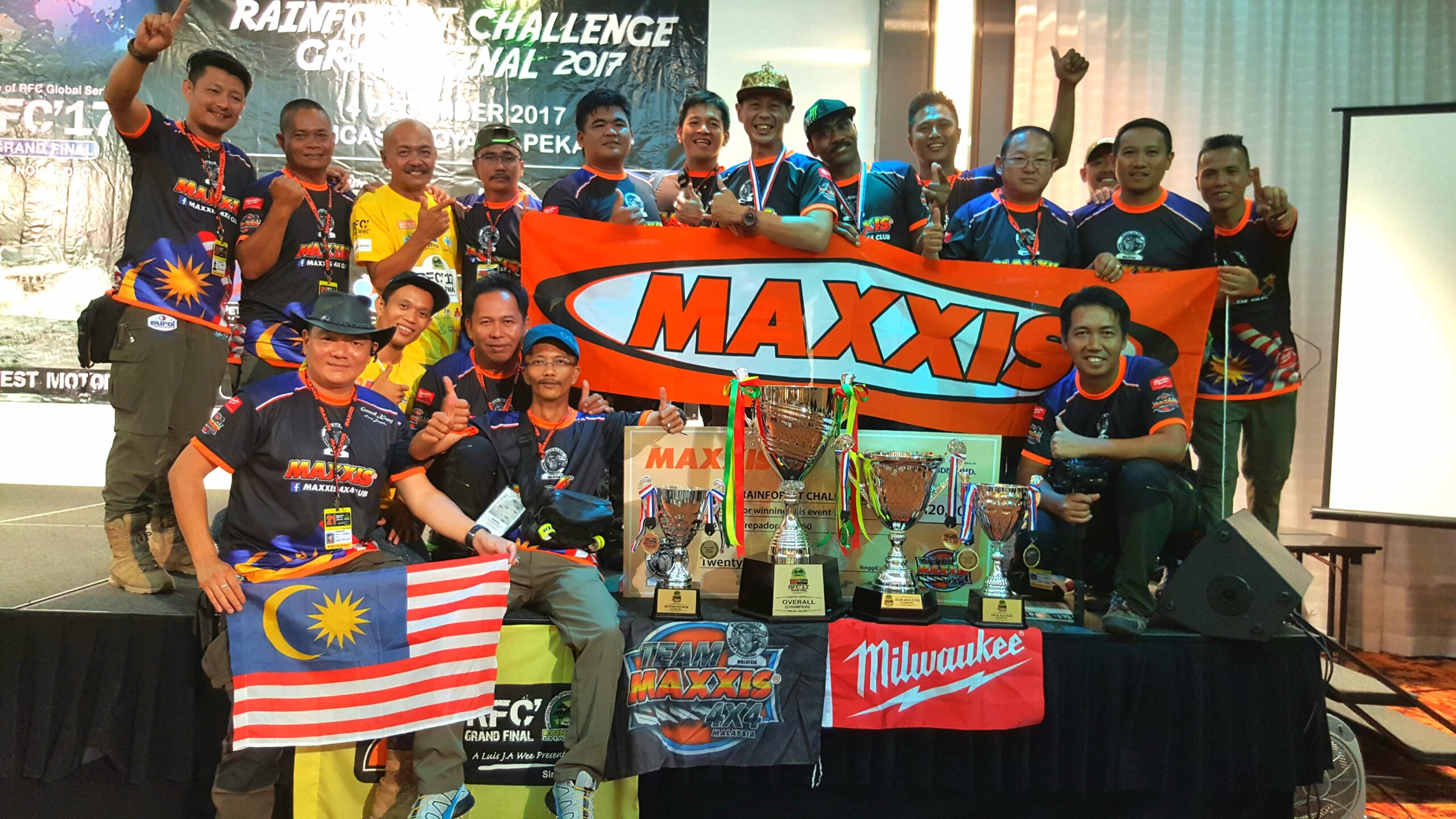 Team Maxxis Rainforest Challenge
