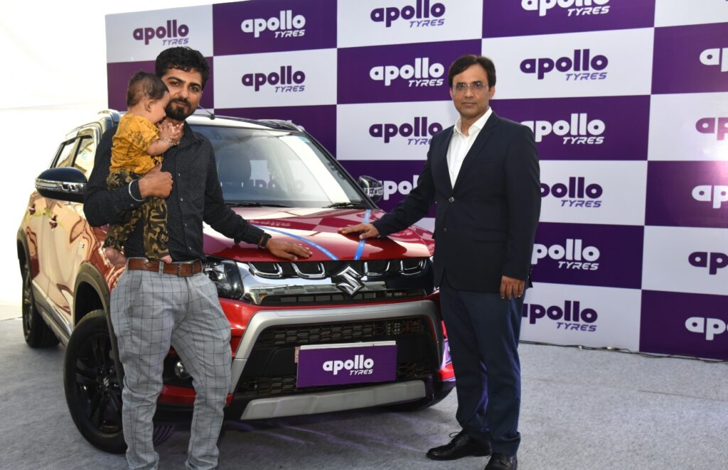 Apollo Tyres Gives Maruti Vitara Brezza as Grand Prize