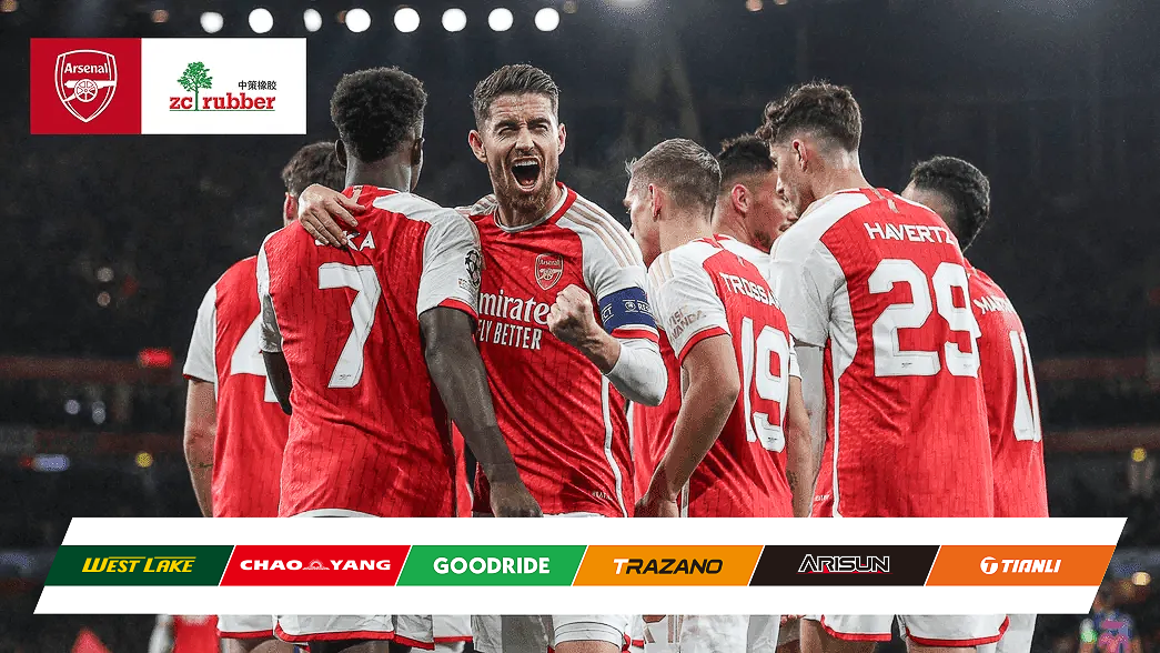 ZC Rubber- Arsenal partnership